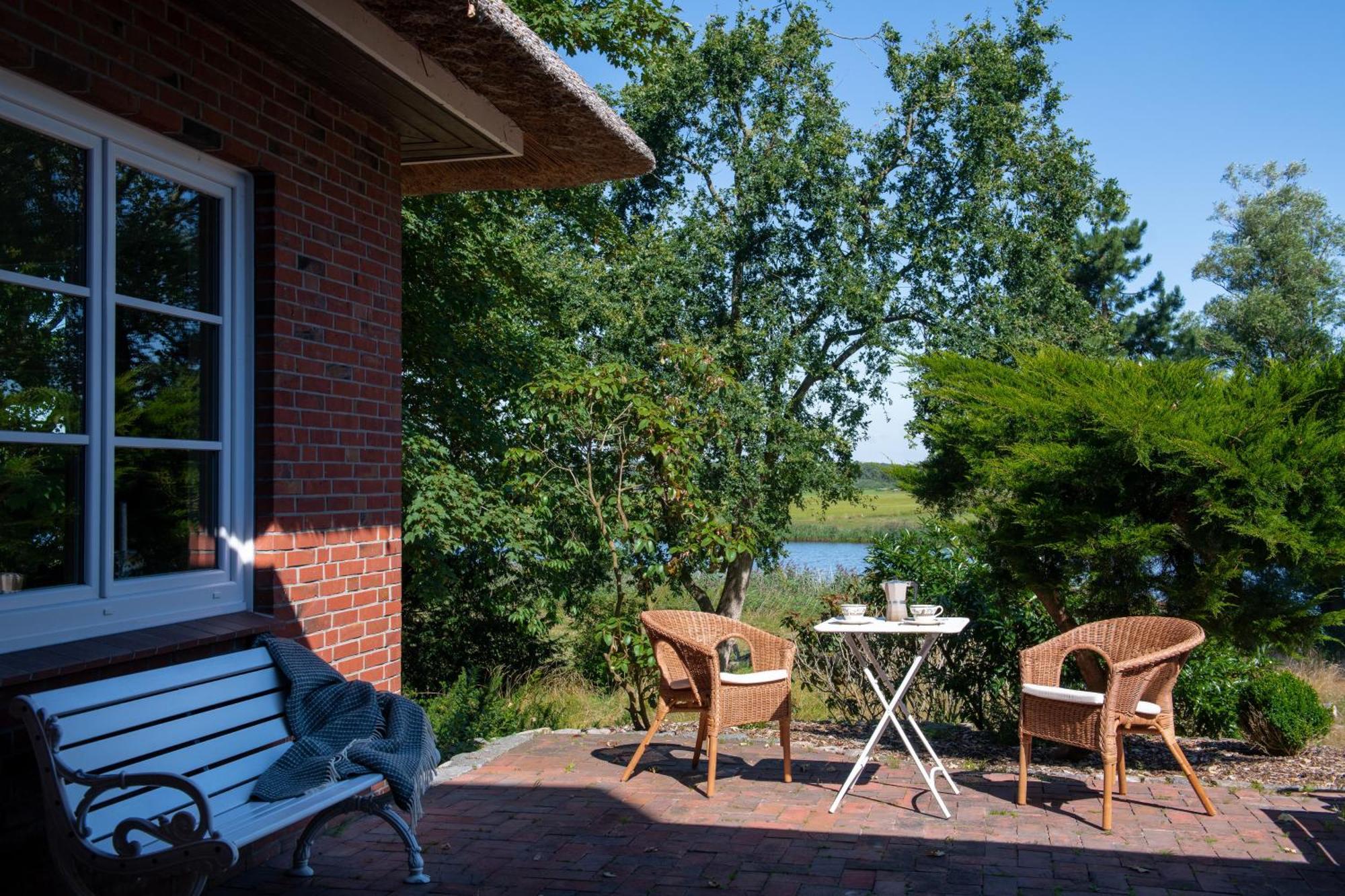 Reetdachhaus Eiderblick Vila Breiholz Exterior foto